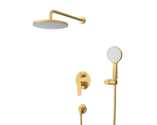 Душевая система Cezares Stylus STYLUS-DSET-BORO Брашированное золото