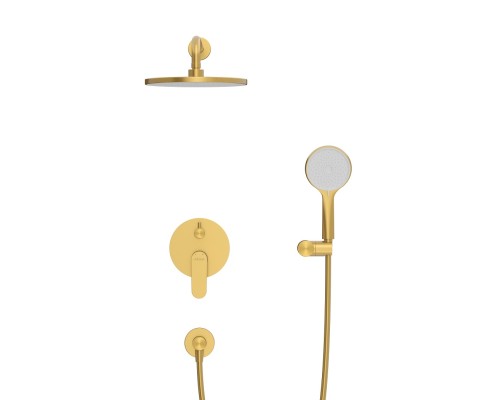 Душевая система Cezares Stylus STYLUS-DSET-BORO Брашированное золото