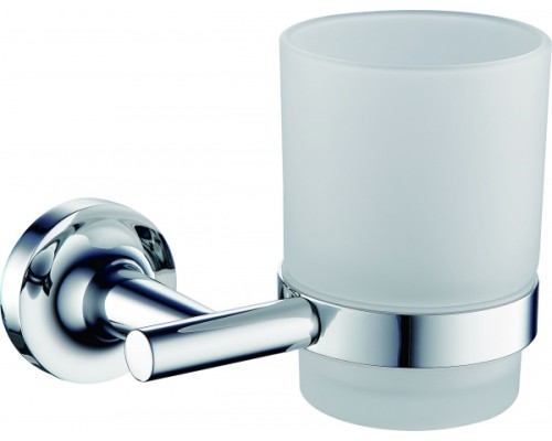 Стакан для зубных щеток с держателем Wonzon&Woghand, Хром