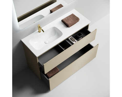 Тумба под раковину Напольная Sancos Folk Floor 119.5 FL120FLCP Капучино