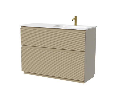 Тумба под раковину Напольная Sancos Folk Floor 119.5 FL120FLCP Капучино