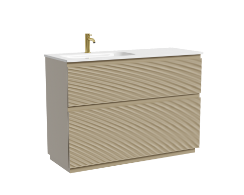 Тумба под раковину Напольная Sancos Folk Floor 119.5 FL120FLCP Капучино