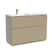 Тумба под раковину Напольная Sancos Folk Floor 119.5 FL120FLCP Капучино