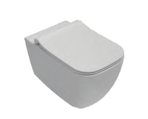 Унитаз ISVEA VEA Cubo подвесной 338x510x400 белый 10VA02001SV