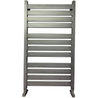 Полотенцесушитель Ника MODERN ЛМ-7 100/50 Matt Antique Silver с вентилями