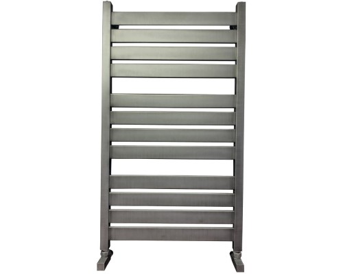 Полотенцесушитель Ника MODERN ЛМ-7 100/50 Matt Antique Silver с вентилями