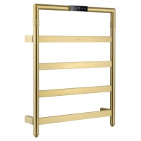 Полотенцесушитель электрический Wonzon&Woghand K?LN, Брашированное золото WW-A6014-BG