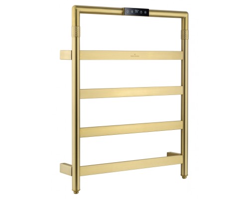 Полотенцесушитель электрический Wonzon&Woghand K?LN, Брашированное золото WW-A6014-BG