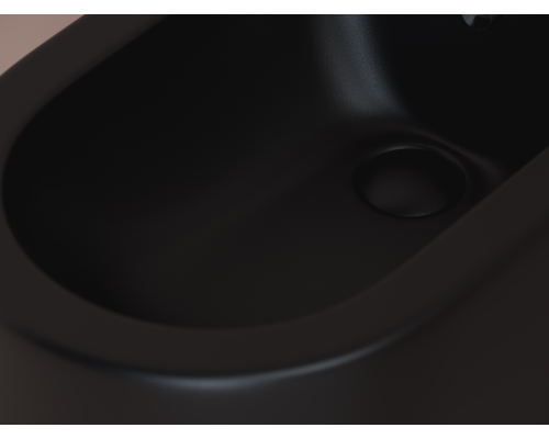 Напольное биде Ceramica Nova Metropol черный матовый