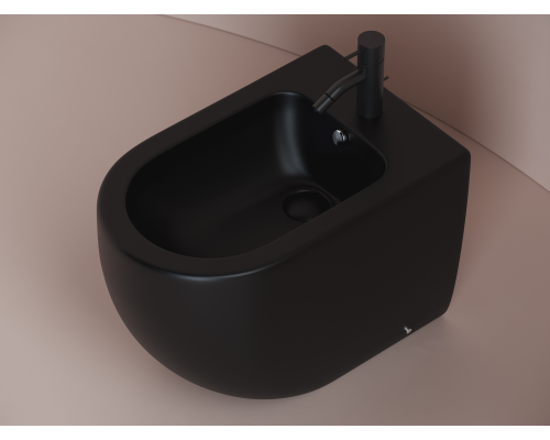 Напольное биде Ceramica Nova Metropol черный матовый