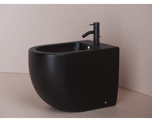 Напольное биде Ceramica Nova Metropol черный матовый