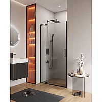 Душевая дверь Cezares Slider 100 SLIDER-B-1-90/100-C-NERO Черный матовый