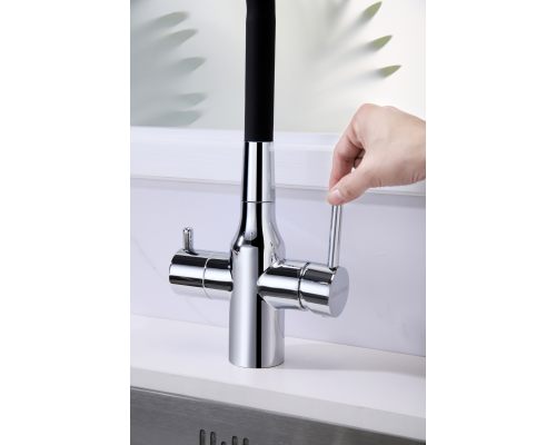 Смеситель для кухни Paulmark Salix Sa213419-CR Хром