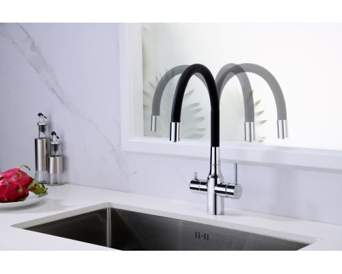 Смеситель для кухни Paulmark Salix Sa213419-CR Хром