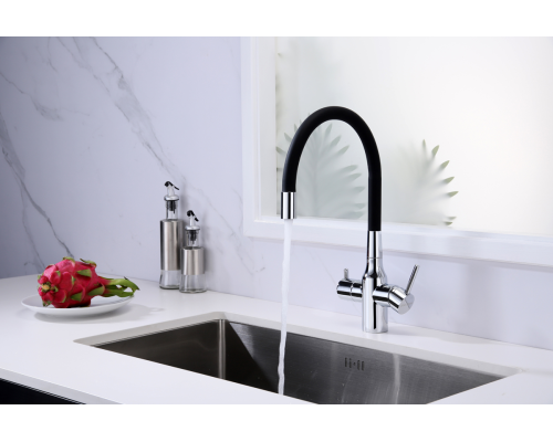 Смеситель для кухни Paulmark Salix Sa213419-CR Хром