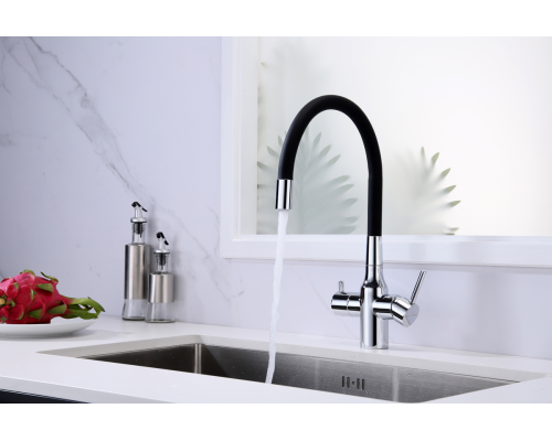 Смеситель для кухни Paulmark Salix Sa213419-CR Хром