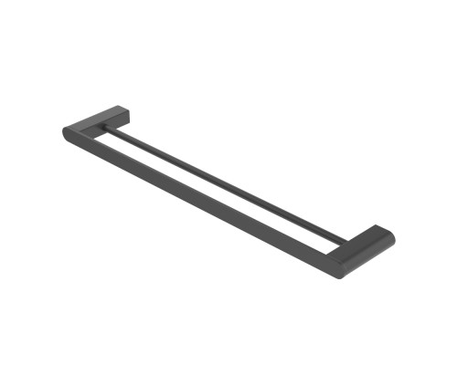 Полотенцедержатель Cezares Stylus STYLUS-THD-60-NOP двойной Черный матовый