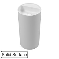 Умывальник из искусственного камня WHITECROSS Pantheon D=43 белый матовый