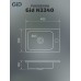 Раковина встраиваемая сверху Gid N3340