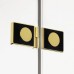 Шторка для ванны NEW TRENDY AVEXA GOLD BRUSHED 120x150 R брашированное золото