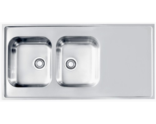 Мойка кухонная Alveus Classic Pro 100 SAT-90 1130474 нержавеющая сталь