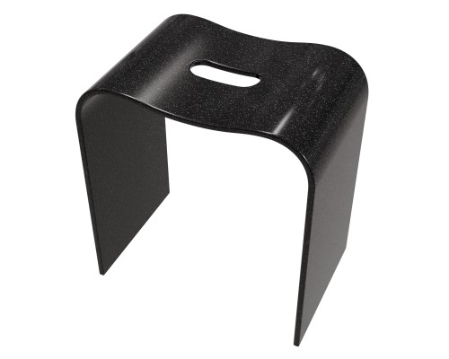 Стул Taliente Sgabello 39NE для душевой кабины, черный