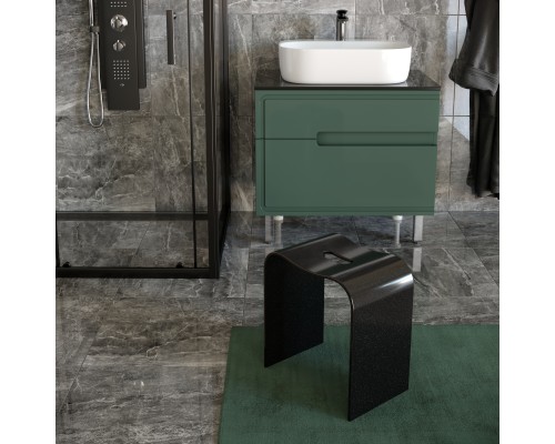 Стул Taliente Sgabello 39NE для душевой кабины, черный