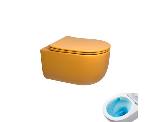 Подвесной унитаз Gid Tr2133TF-ORM