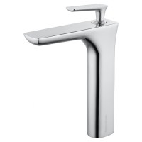 Смеситель для раковины высокий Wonzon&Woghand SHARK, Хром WW-481102-CR