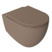 Унитаз ISVEA Infinity подвесной 365x530x400-коричневый матовый 10NF02001SV-2H