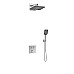 Душевой комплект Vincea VSFW-421I4CH встраиваемый, двухрежимный, хром