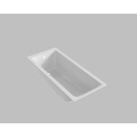 Ванна из литьевого мрамора Flere Serena Slim 160x70x60 (белый глянец)