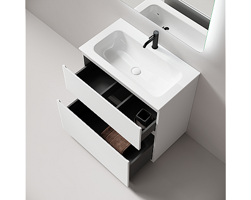 Тумба под раковину Напольная Sancos Folk Floor 79 FL80FW Bianco