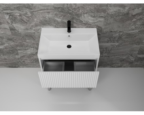 Тумба под раковину напольная Style Line Стокгольм 70 белая