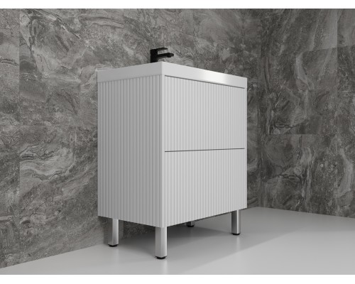 Тумба под раковину напольная Style Line Стокгольм 70 белая