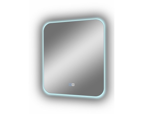 Зеркало Континент Burzhe 600х700 ЗЛП2288 с подсветкой с сенсорным выключателем с подогревом