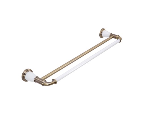 Полотенцедержатель двойной подвесной ART&MAX AM-E-2609-D-Br