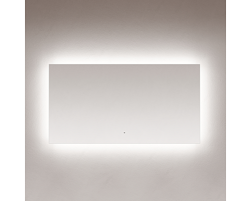 Зеркало для ванной комнаты Sancos SQUARE 140х80 с подсветкой, SQ1400