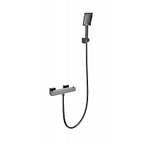 Смеситель для душа с термостатом Wonzon&Woghand, Темный графит