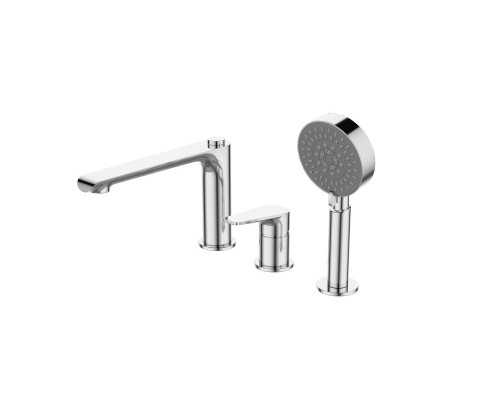 Смеситель на борт ванны BelBagno Ancona Хром