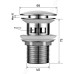 Донный клапан Gid CH100-1 73303k Хром с переливом