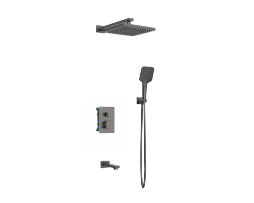 Душевая система с термостатом ALTROBAGNO Ламберто (Lamberto) 040411 GM
