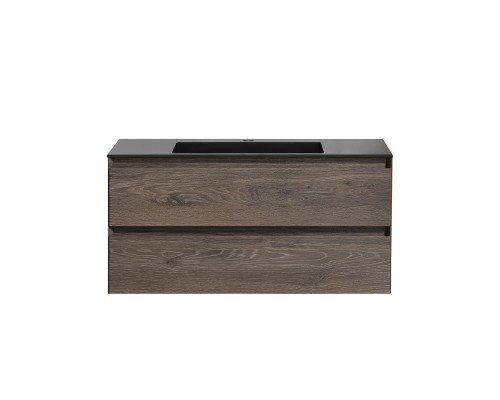 База под раковину Vincea Luka 1000 подвесная 2 выкатных ящика Soft-close R.Oak