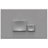 Клавиша смыва ISVEA Axis Piazza для унитаза 246x26x164 хром 54MJ0102I