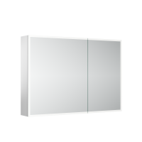 Зеркальный шкаф для ванной Sancos Evoke1000x700х136 мм с LED подсветкой, SC80100