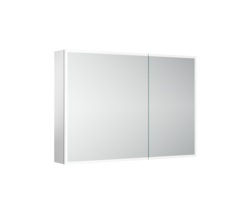 Зеркальный шкаф для ванной Sancos Evoke1000x700х136 мм с LED подсветкой, SC80100