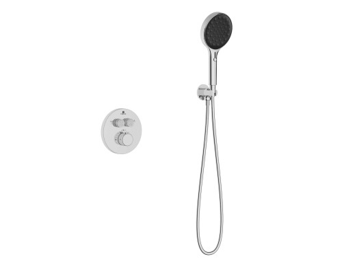 Душевой комплект Vincea Inspire VSFW-3I22MT3CH встраиваемый, термостат, 2 режима, хром