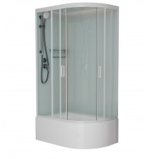 Душевая кабина Frank F412/2L White без крыши
