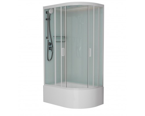 Душевая кабина Frank F412/2L White без крыши