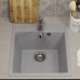 Кухонная мойка из искусственного камня Uperwood ECON UPD-404-003, серая матовая